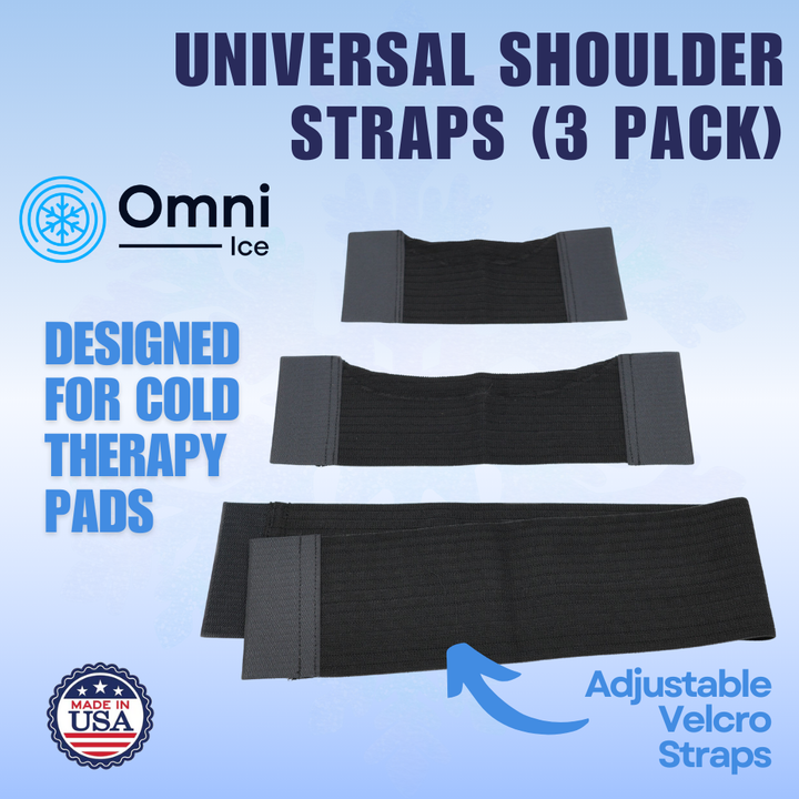 Universal Shoulder Replacement Straps (3 pcs) by Omni Ice™ - My Cold Therapy 