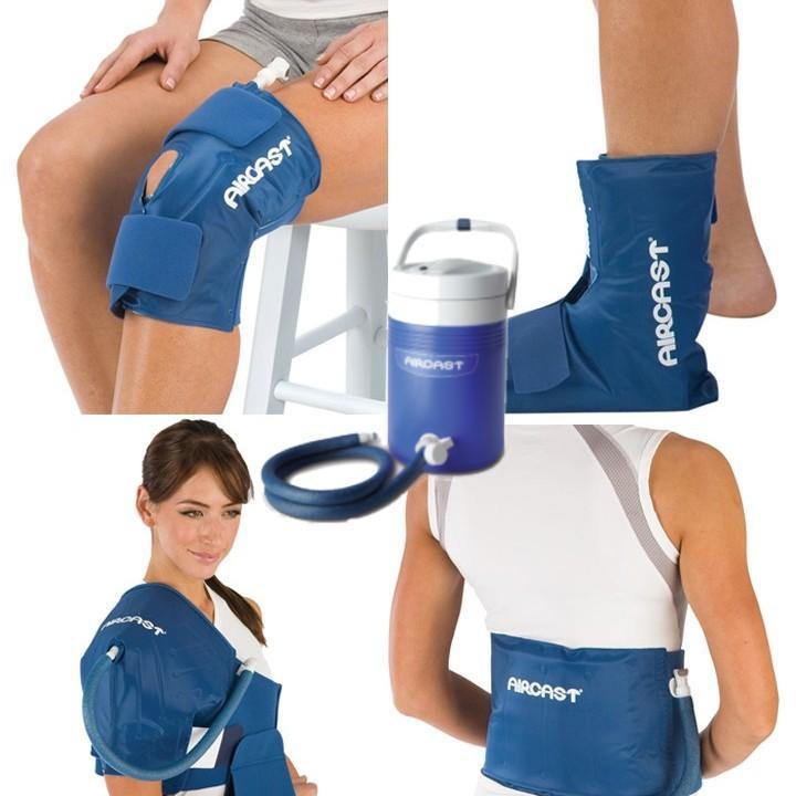 Purchase Aircast Cryo Cuff Cooler + Compression Wraps, a portable cold-water compression therapy system that helps minimize inflammation, swelling and joint pain for at-home compression therapy.