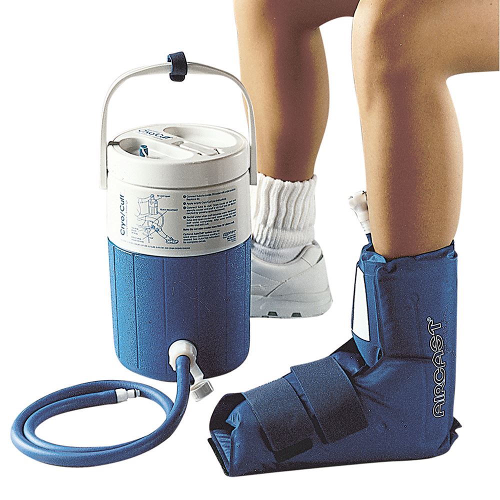 Aircast® Cryo Cuff IC Cooler w/ Ankle Pad - My Cold Therapy 