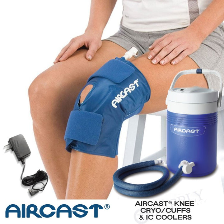 Aircast® Cryo Cuff IC Cooler w/ Knee Pad - My Cold Therapy 