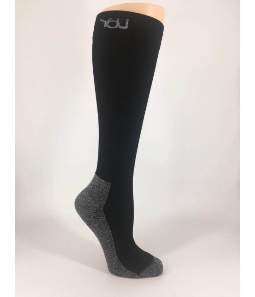 Light Compression Knee-High Cushioned Socks 15-20 mmHg