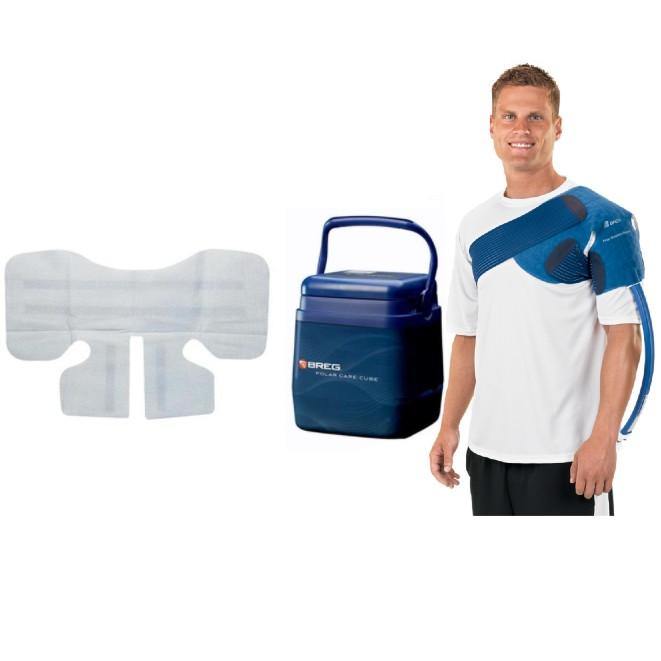 Breg® Polar Care Cube w/ Wrap-On Pad & Sterile Dressing Pad Combo - My Cold Therapy 
