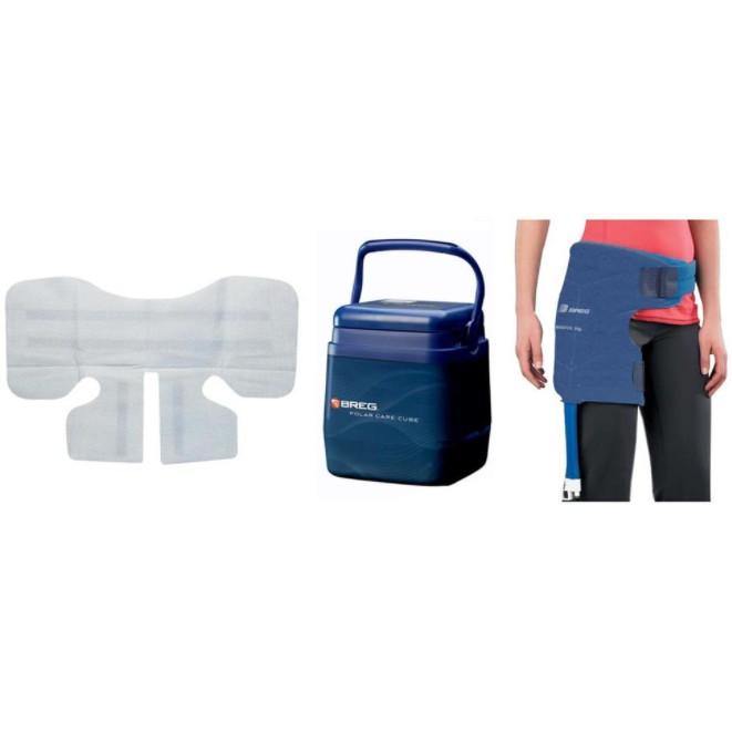 Breg® Polar Care Cube w/ Wrap-On Pad & Sterile Dressing Pad Combo - My Cold Therapy 