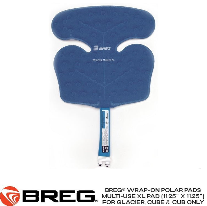 Breg® Polar Care Glacier Wrap-On Replacement Pads - My Cold Therapy 