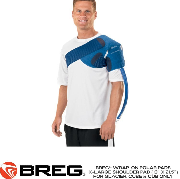 Breg® Polar Care Glacier Wrap-On Replacement Pads - My Cold Therapy 