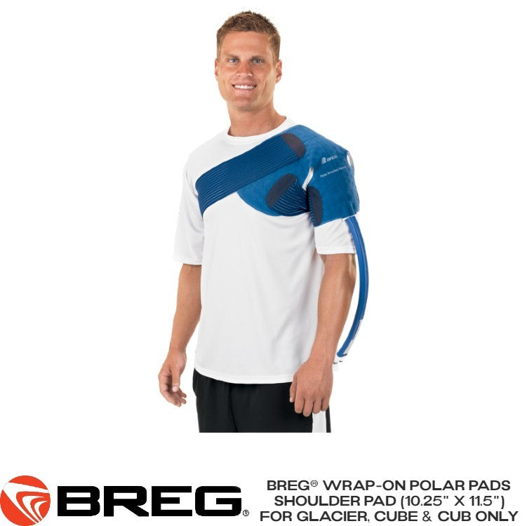 Breg® Polar Care Glacier Wrap-On Replacement Pads - My Cold Therapy 