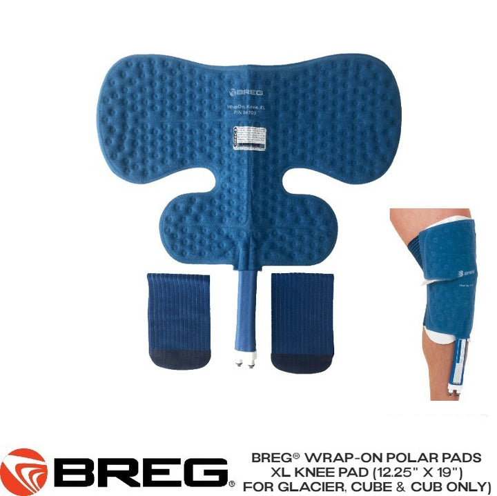 Breg® Polar Care Glacier Wrap-On Replacement Pads - My Cold Therapy 