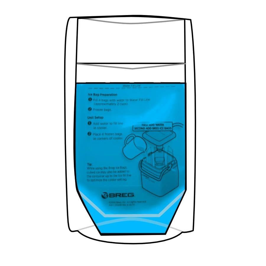 Breg Wave Ice Bags (Kit of 12) - My Cold Therapy 