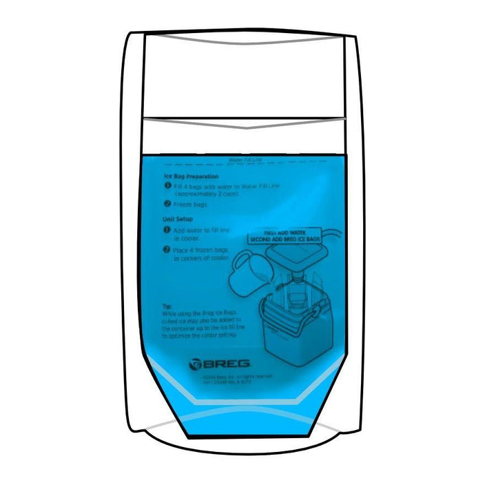 Breg Wave Ice Bags (Kit of 12) - My Cold Therapy 