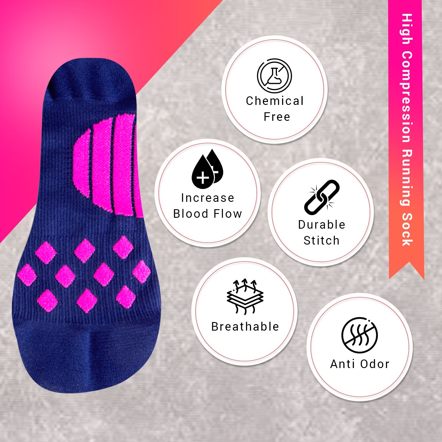 Compression socks running plantar on sale fasciitis