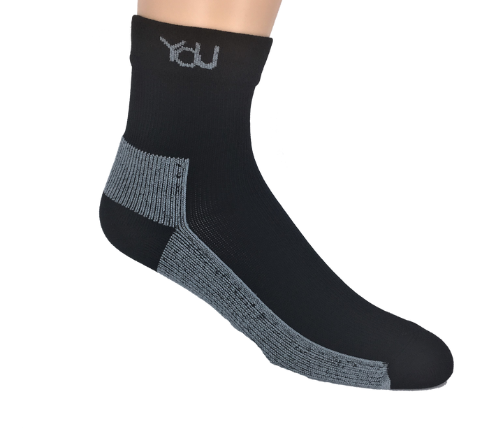 Light Cushion Compression Socks - Quarter Cut - My Cold Therapy 