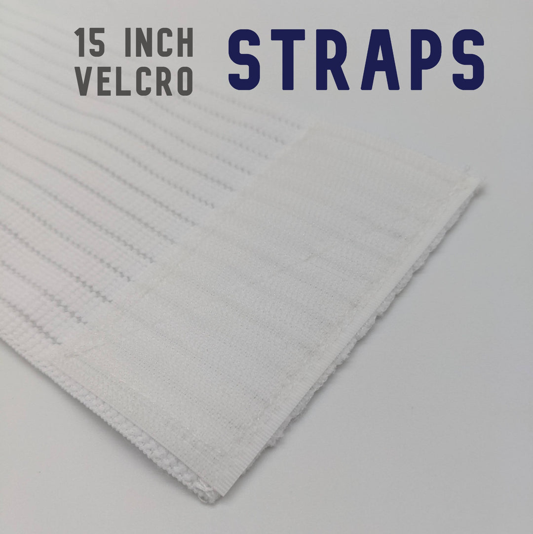 15-Inch Universal Cold Therapy Velcro Straps (2 Pack)